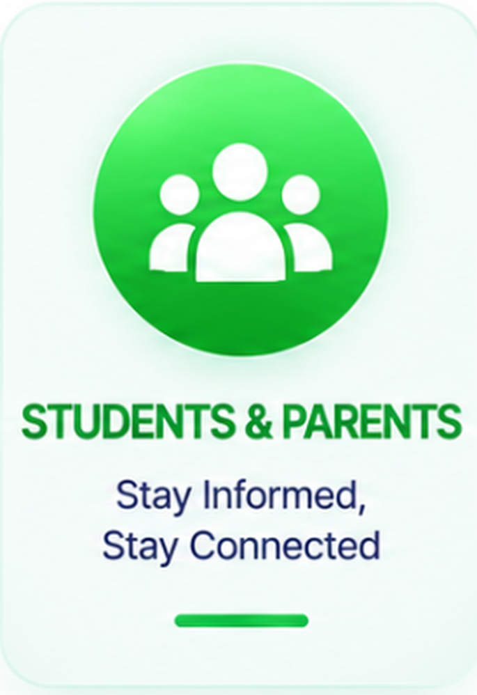 Students and Parents - Stay Informed, Stay Connected