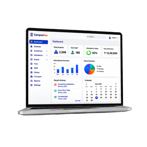 Campus One management dashboard